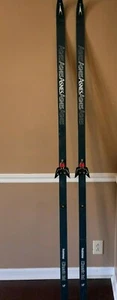 Vintage Asnes Quickstep Classic Ltd. Cross Country Skis w/ Bindings 205cm Norway - Picture 1 of 6