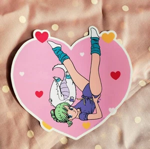 Hibari-chan 80er Jahre Training 'Stop Hibari-Kun' Vinyl Vintage Anime Fanart Aufkleber - Bild 1 von 4