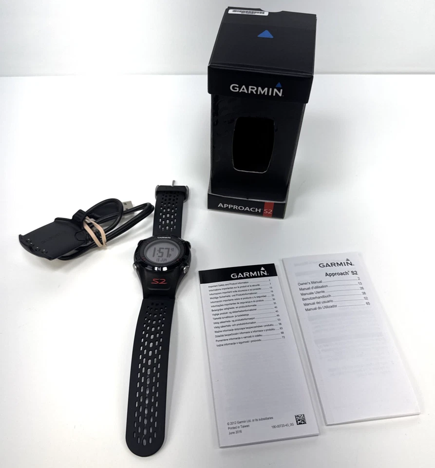 Garmin Approach S2 GPS Golf Watch (Battery Does Not Hold Charge) - Image 1 of 4