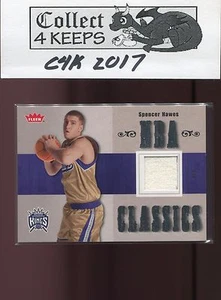2007-08 Fleer NBA Classics Jersey Rookie #TT-SH Spencer Hawes RC (Kings) - Foto 1 di 2
