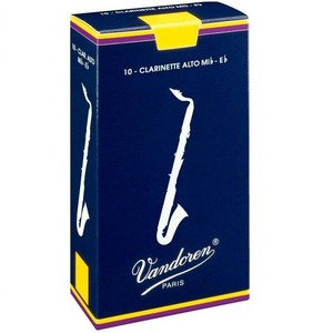 Blätter Vandoren Klarinette Hoch MIB Traditional Mis. 3 - Conf. 10 Stück