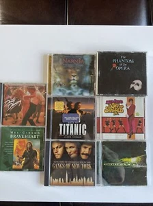 Soundtrack Cd’s Godzilla Titantic Austin Powers Braveheart Dirty Dancing + More - Picture 1 of 12