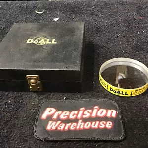 Do-All Optical Flat: Coated. Dual Sided. 3”- .000002" accuracy - Picture 1 of 12