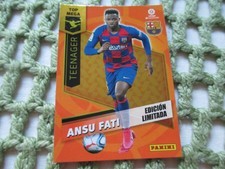 PANINI LA LIGA MEGACRACKS MGK 2020/21 ANSU FATI LIMITED EDITION BARCELONA CARD