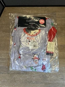 Girls Cuddl Duds Penguin Nightgown & Matching Doll Gown Size Large (10/12) NWT - Picture 1 of 4