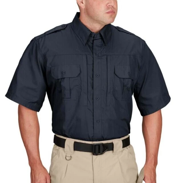 Mens LAPD Navy 65/35 poly/cotton  Shirts Tactical  S F531150450S - Image 1 of 1
