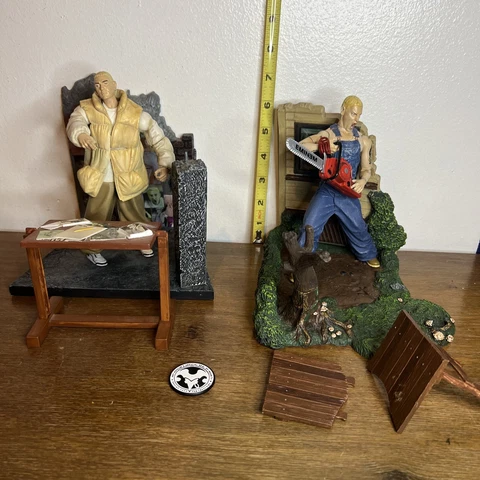 Art Asylum 2001 Eminem My Name Is Action Figure Slim Shady Chainsaw Jason Lot 2 Cover
