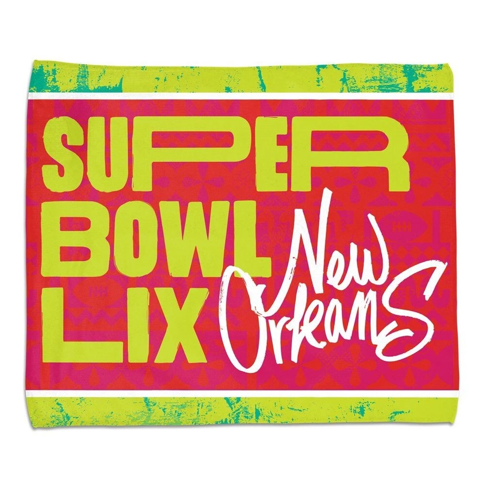 Super Bowl 59 LIX Official Super Bowl 15X18 RALLY TOWEL New Orleans - Image 1 of 1