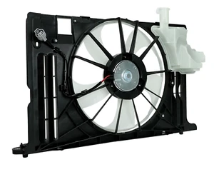 For 2014-2019 Toyota Corolla SE LE XSE Radiator Condenser Cooling Fan Assembly - Picture 1 of 4