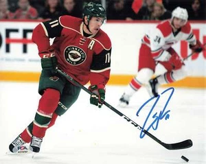Zach Parise signed 8x10 photo PSA/DNA Minnesota Wild Autographed - Picture 1 of 1