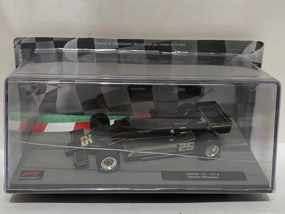 Lotus 78 Hector Rebaque 1978 F1 1:43 voiture miniature - Photo 1/1
