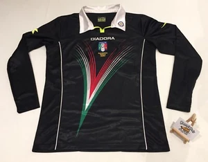 Diadora Arbitro Italia Italy Schiedsrichter Schwarz Langarm Vintage Shirt Trikot (S)  - Bild 1 von 8