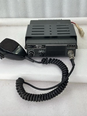 Icom IC-125 VHF Transceiver 159Mhz Channels. Working HM-42 Mic And Mount - Image 1 of 4