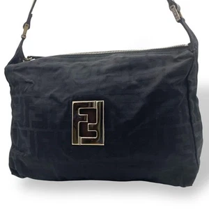 Fendi one-shoulder bag Zucca pattern FF logo Used Excellent Condition Auth JAPAN - Picture 1 of 24