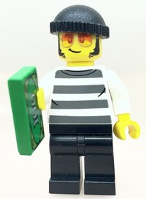 LEGO&reg; - Minifigure Town City Police Robber Set 60392 Police Bike Car - cty1558