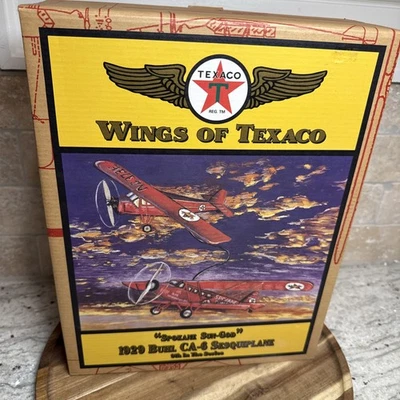 Wings of Texaco "Spokane Sun-God" 1929 Buhl CA-6 Sesquiplane 9th NEW - Image 1 of 4