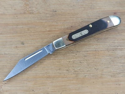 Navaja de Bolsillo Plegable Schrade 12OT Old Timer Pal con Mango Delrin Excelente Presión En muy buena condición Foto 1 de 4