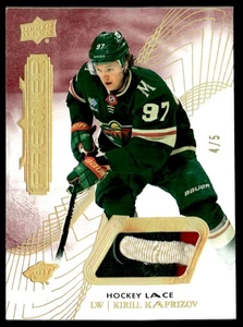 2022-23 Upper Deck Premier Hockey Lace Kirill Kaprizov 4/5 #49 - Picture 1 of 2