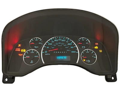 Velocímetro Cluster 2008-10 Chevy Express/GMC Savana furgoneta 112.732 millas gas Foto 1 de 3