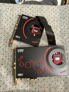 Creative Labs Sound Blaster SBX PCI EXPRESS ZXR Sound Card SB1510 & SB1510A - Picture 1 of 3