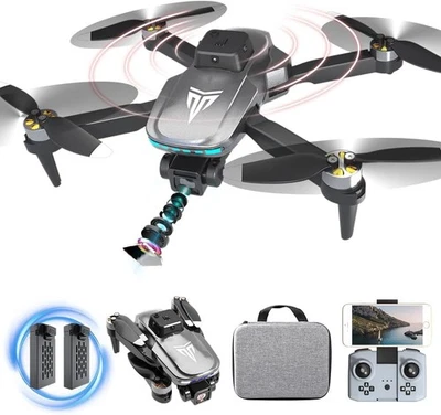 Drone, Drones with camera for adults 4k, Drones for kids 8-12, Brushless Moto... - Image 1 of 4