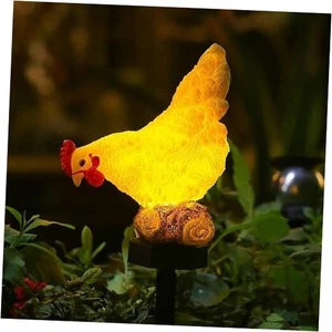 Outdoor Solar Lights: Garden Decor for Outside Patio Yard Cute Gifts Chicken - Picture 1 of 7
