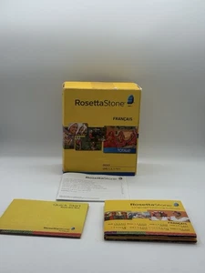 Rosetta Stone V4 FRENCH Level 1 Set for PC, Mac - No Headphones - Afbeelding 1 van 5