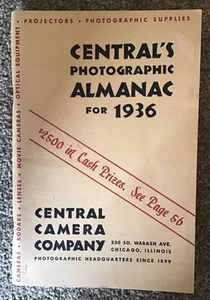 Central Camera Company Kamerakatalog, 1936 - Bild 1 von 5
