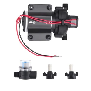 Bomba de agua duradera de 12 V para RV barco marino sistema de diafragma 4 GPM 45PSI - Imagen 1 de 18
