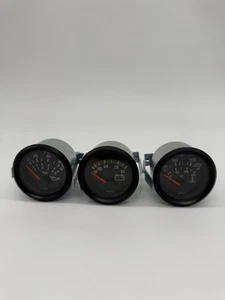 VDO Circular Analog Gauges, Water Temp, Voltmeter, Oil Pressure NOS - Picture 1 of 10