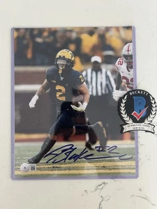 Blake Corum Signed 8x10 Michigan Wolverines Beckett Certified - Picture 1 of 1