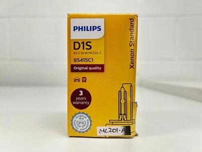 Pre-installed Philips D1S 4300K OEM HID Xenon Headlight Bulb 35W 85415C1 Germany - Image 1 of 4