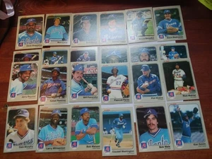 1983 Fleer Baseball Team Set - Braves - Picture 1 of 10