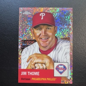 2022 Topps Chrome Platinum Anniversary - Jim Thome - Rose Gold Refractor /75 - Picture 1 of 7