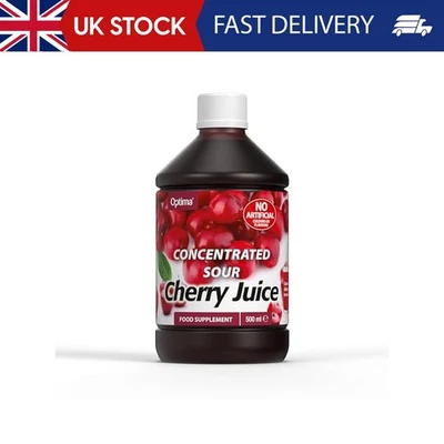 Optima Sour Cherry Juice Concentrate, Natural, Vegan, No Artificial Flavours or