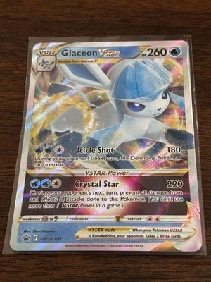 Glaceon VSTAR SWSH197 SWSH: Sword & Shield Promo Cards Holo - Image 1 of 2