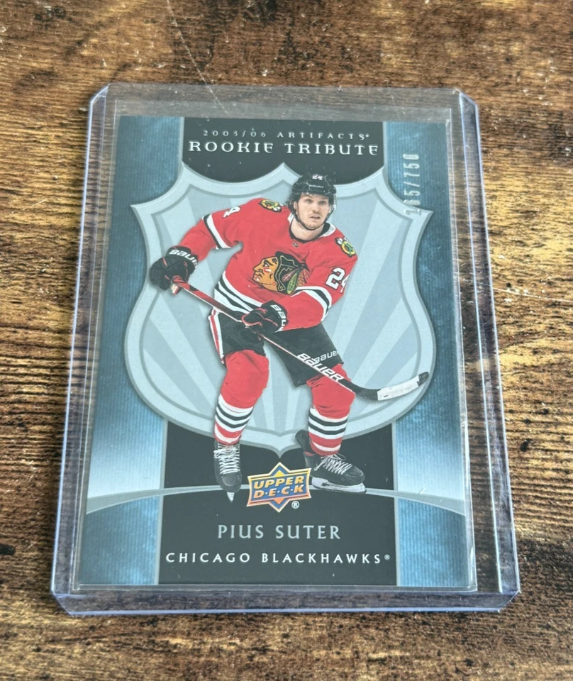 2020-21 Artifacts Retro Tribute Rookie RC Pius Suter #10 /750 - Image 1 of 1