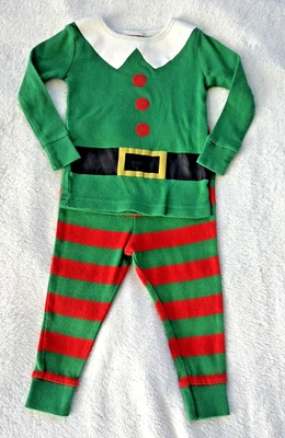 WONDERSHOP Target Navidad Elfo Rojo y Verde Pijama Set 2 Piezas Bebés Talla 18M Foto 1 de 4