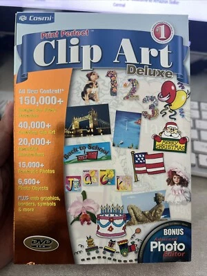 Cosmi Print Perfect® Clip Art Deluxe - Image 1 of 2