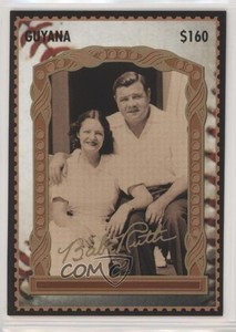 1996 Guyana Babe Ruth 100th Anniversary Stamp Cards $160 Babe Ruth #4 HOF