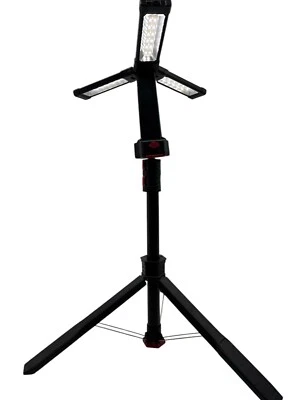 Husky rechargeable LED work light w/Tripod 2200 lumens 1009 515 536 (Used) - Image 1 of 4