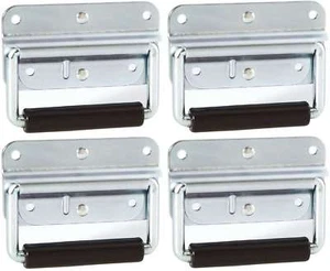 4 gefederte Klappgriffe 102x81 mm Kistengriffe Boxengriff Tragegriffe Klappgriff - Bild 1 von 7
