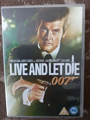 LIVE AND LET DIE DVD  JAMES BOND 007 ROGER MOORE - Image 1 of 2