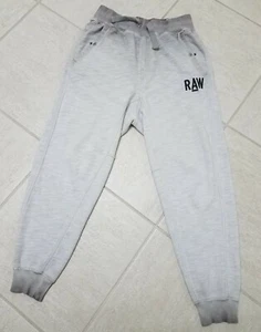 G-Star Raw Sweat Jogger Pants Mens uni Elastic Bottom/waist Gray Baggy fit Sz S - Picture 1 of 9