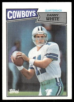 1987 Topps #261 Danny White Dallas Cowboys Football Card - Image 1 of 2