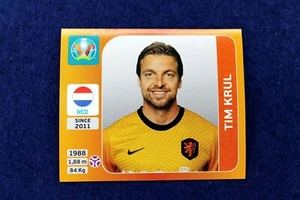 Panini EURO 2020 TIM KRUL of NETHERLANDS Tournament Edition Sticker #270 - Picture 1 of 2