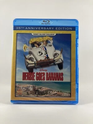 Herbie Goes Bananas 35th Anniversary Disney Blu-ray Exclusive New Movie Love Bug - Image 1 of 2