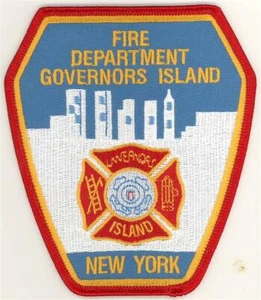 New York City Fire Department Governors Island Patch - Picture 1 of 1
