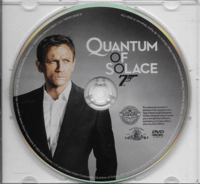 Quantum of Solace Standard Edition 2008 DVD Like New DISC ONLY - Image 1 of 2