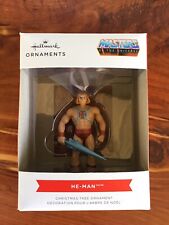 Hallmark 2021 Masters Of The Universe He-Man Red Box Christmas Tree Ornament